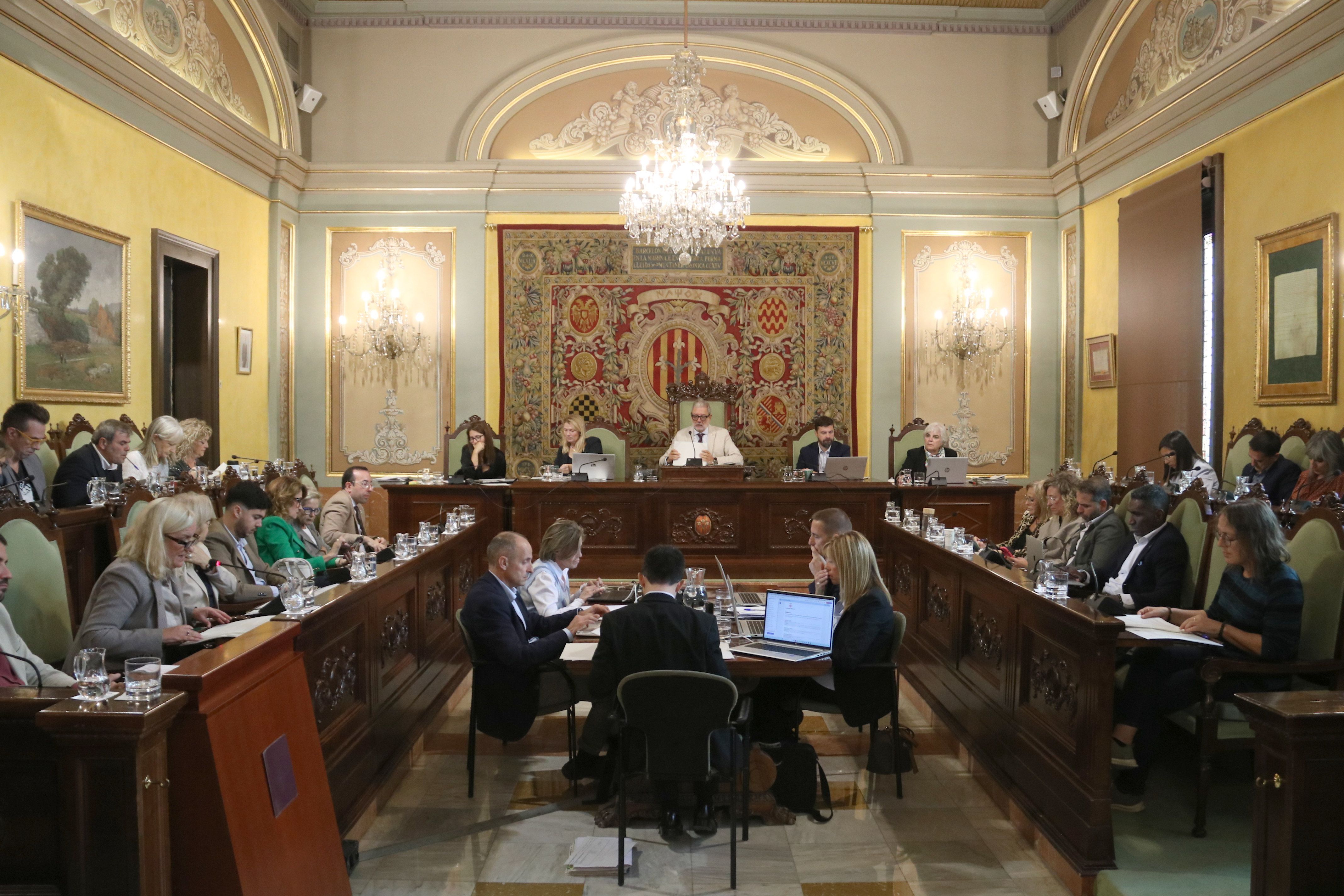 Un dels plens extraordinaris d'aquest divendres a la Paeria de Lleida