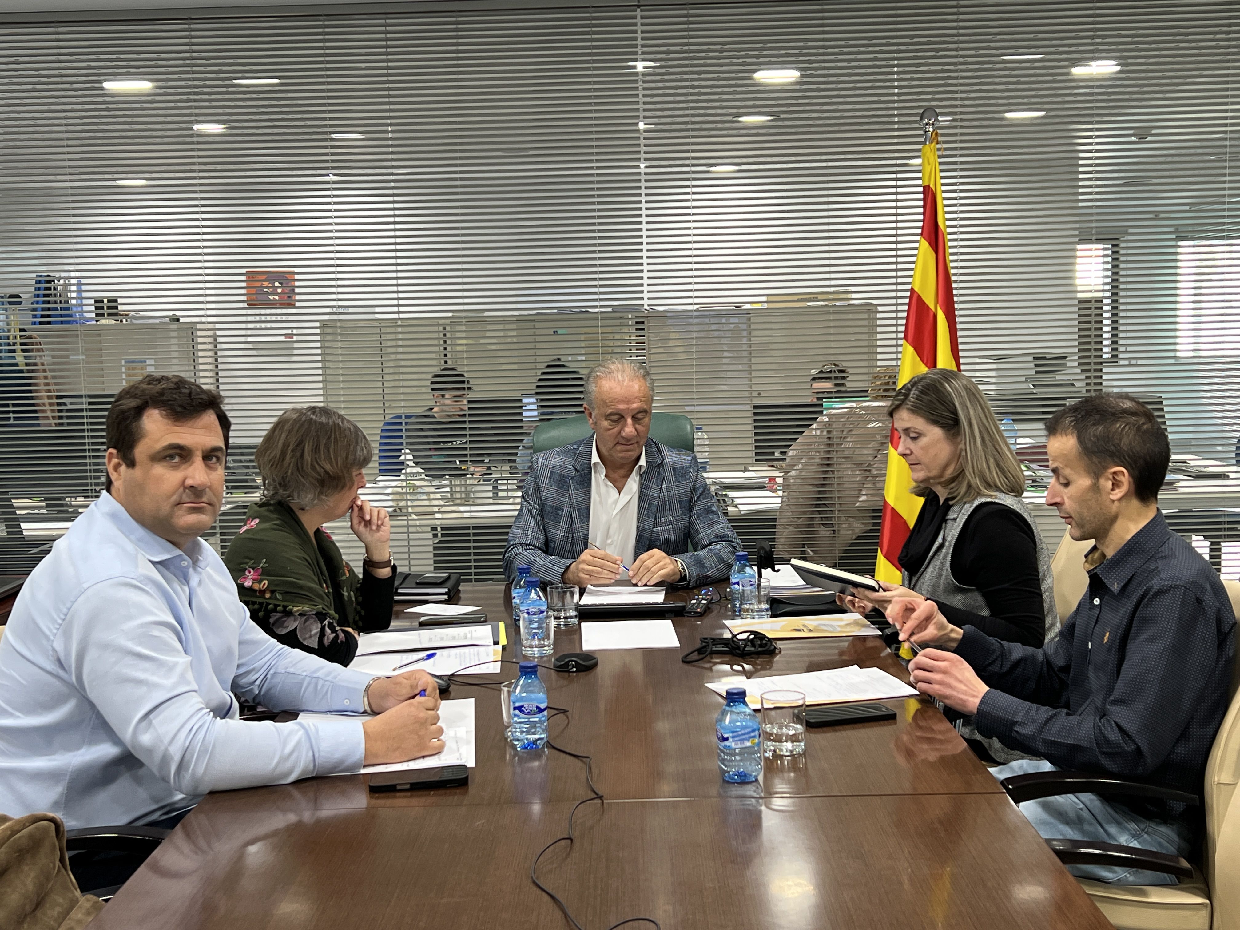 Reunió de les presidències  comarcals del Pirineu i la síndica d'Aran a Sort