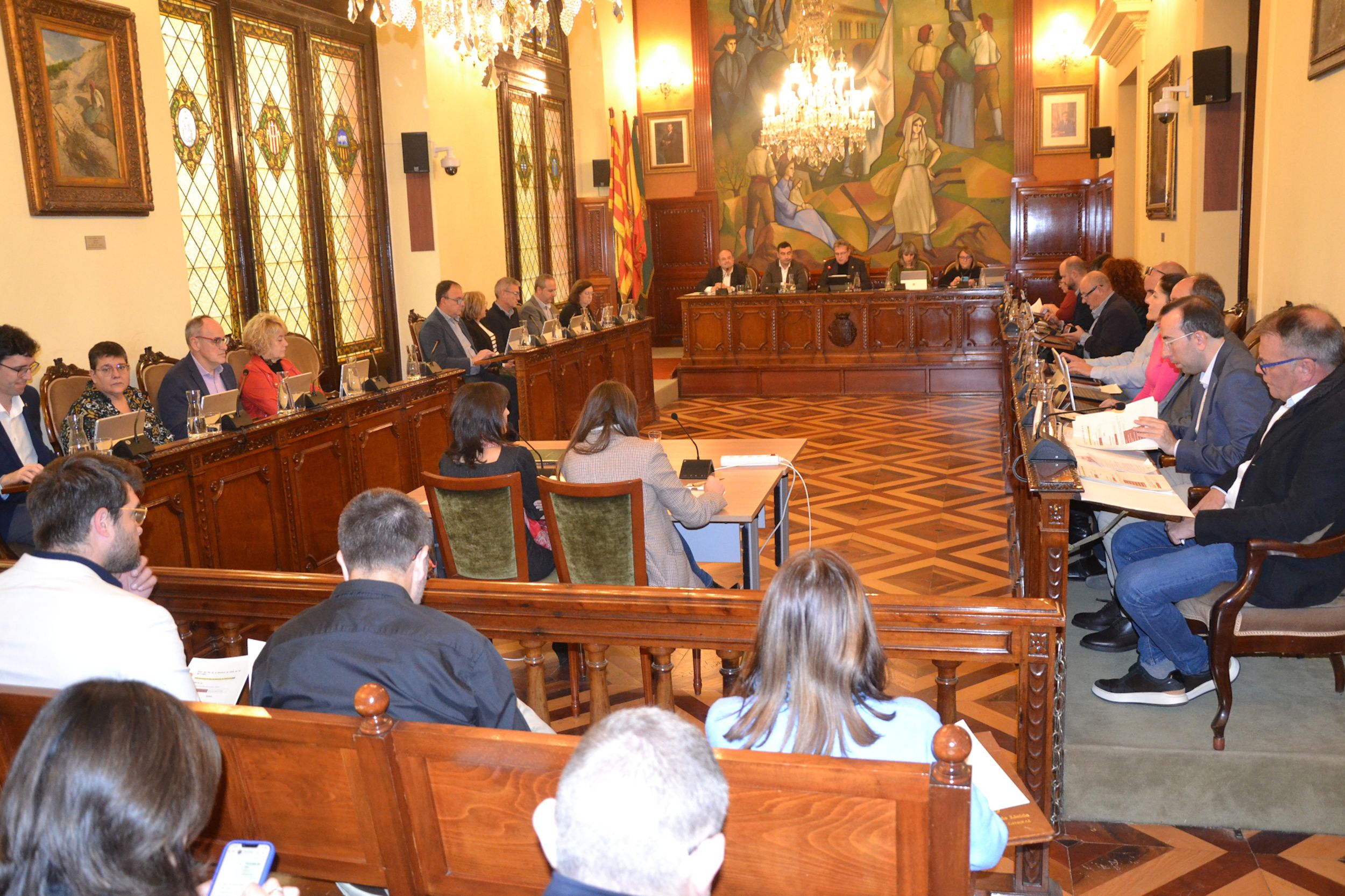 Ple de la Diputació de Lleida de novembre