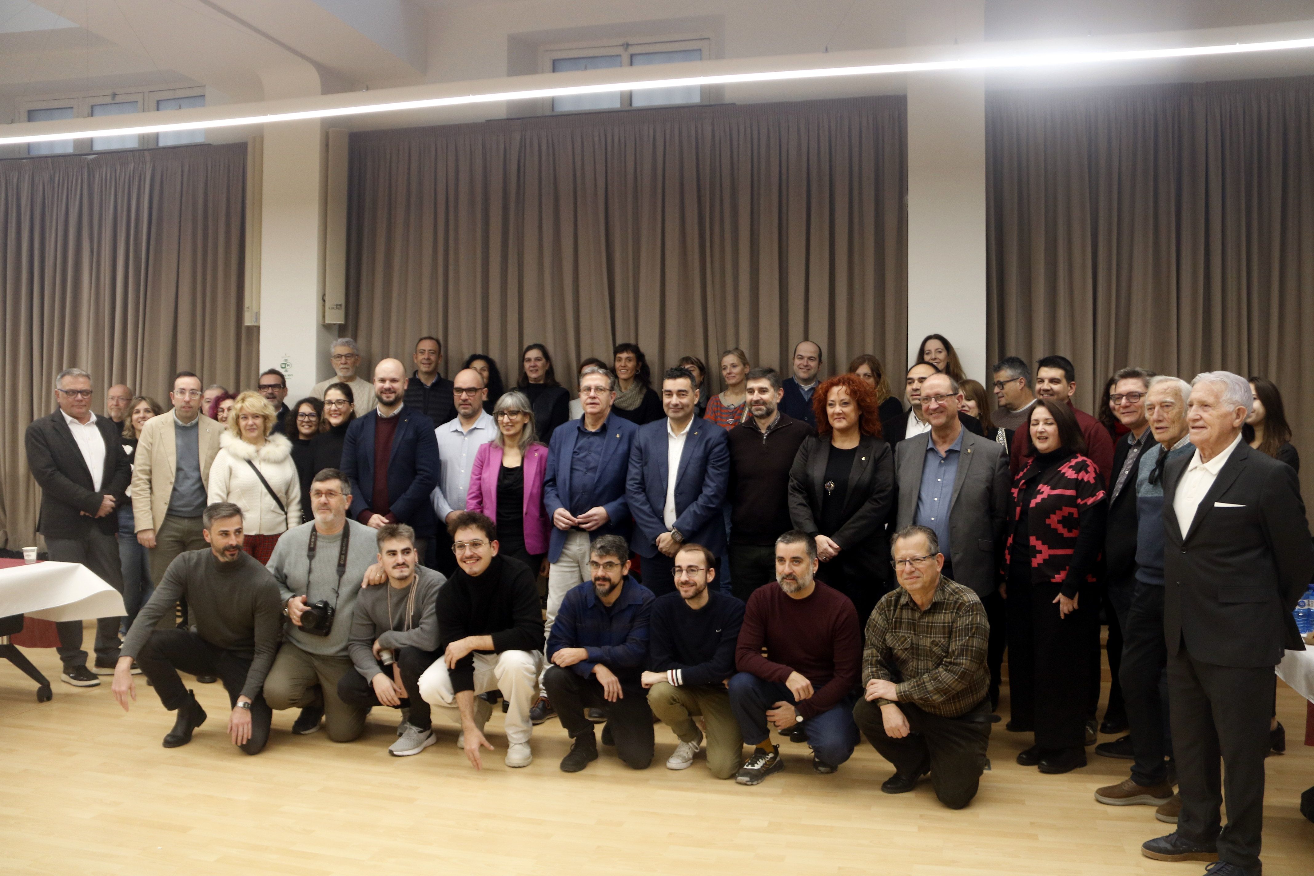 Trobada de Nadal de la Diputació de Lleida amb els mitjans de comunicació