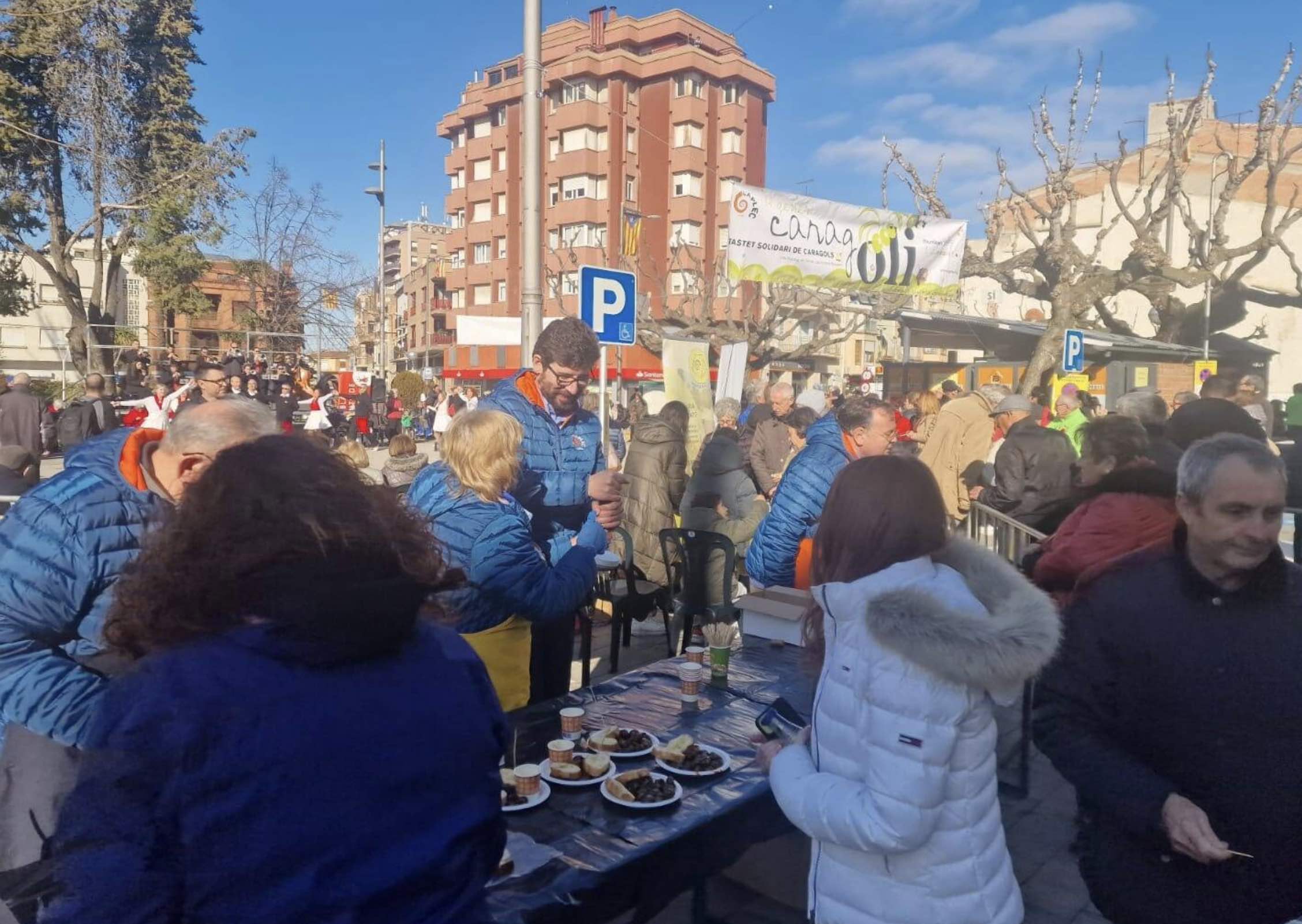 Caragolada solidària de les Borges Blanques de l'any passat