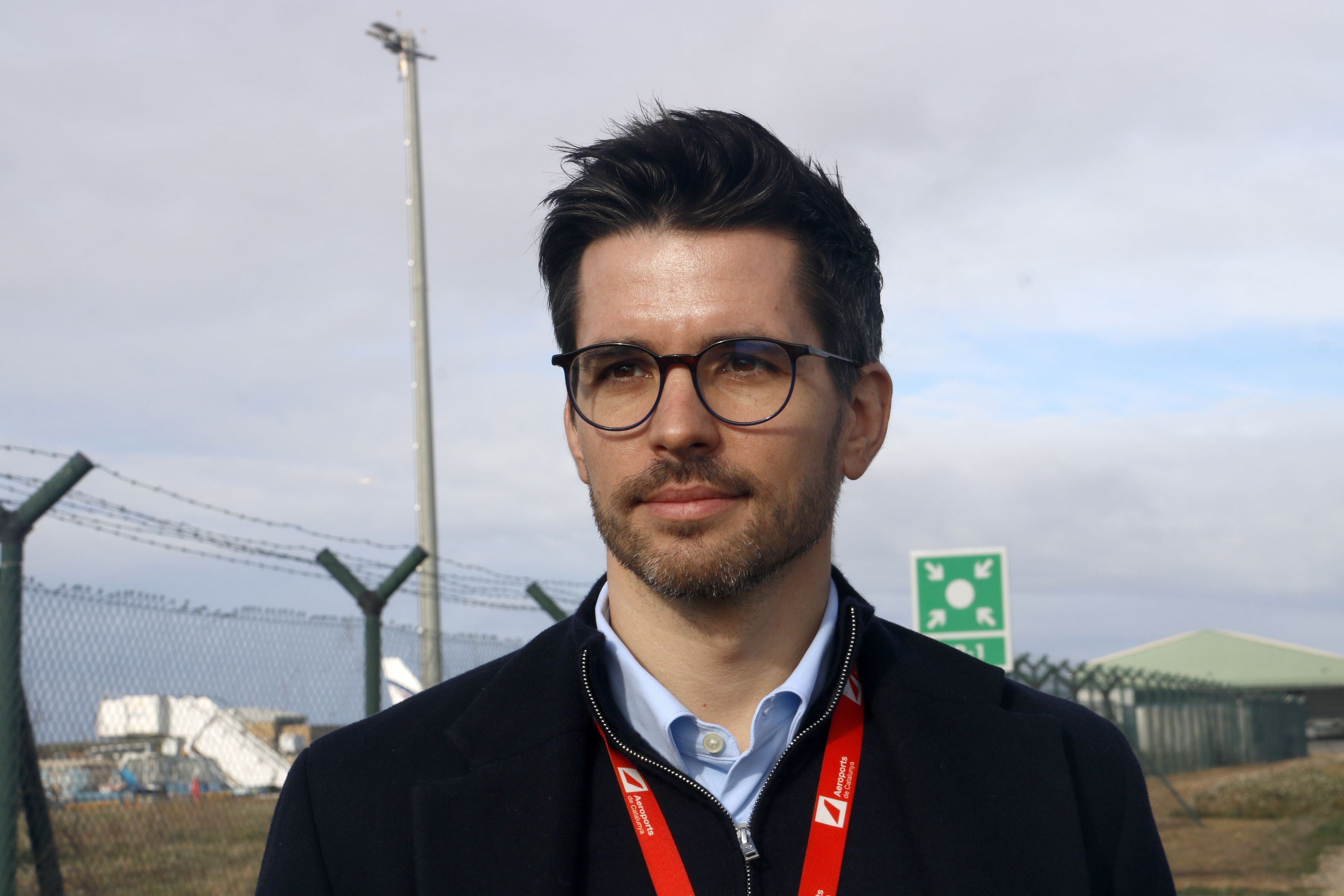 Xavi Gómez, nou director de l’aeroport d’Alguaire