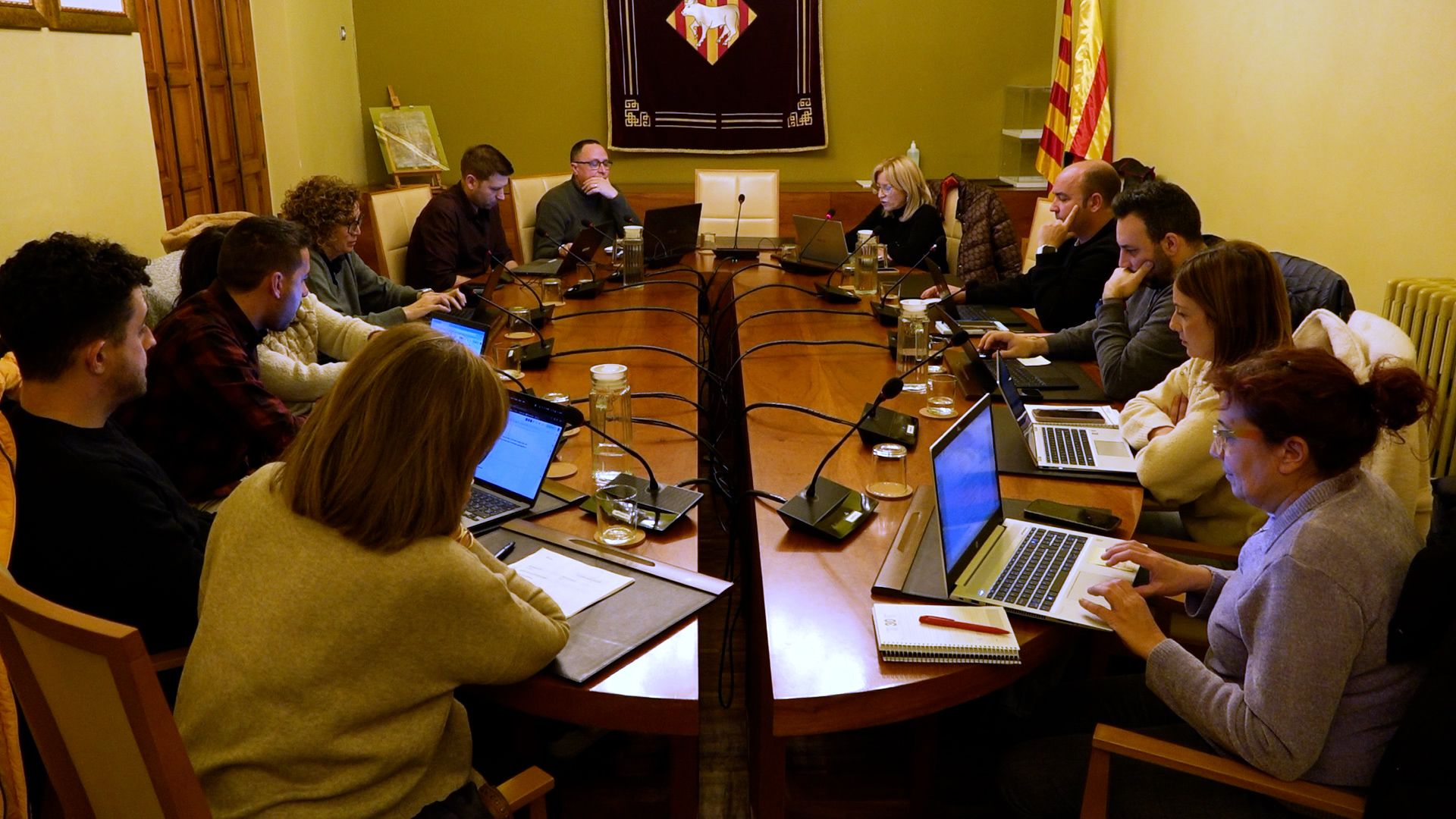 Ple ordinari de l'Ajuntament de les Borges Blanques del mes de gener