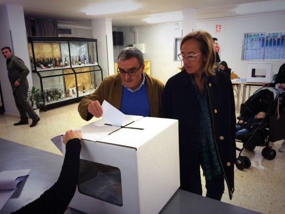 El Paer en cap ha votat a l'Escola d'Hoteleria de Lleida