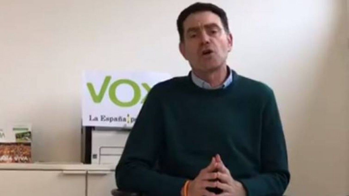 Imatge del president de Vox Lleida