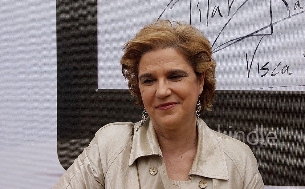 L'escriptora Pilar Rahola