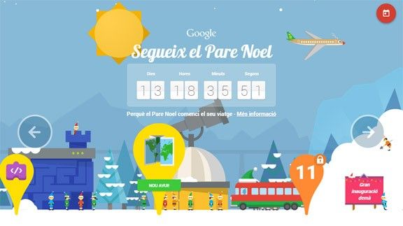 Google crea el seu particular calendari d'Advent amb jocs diversos.