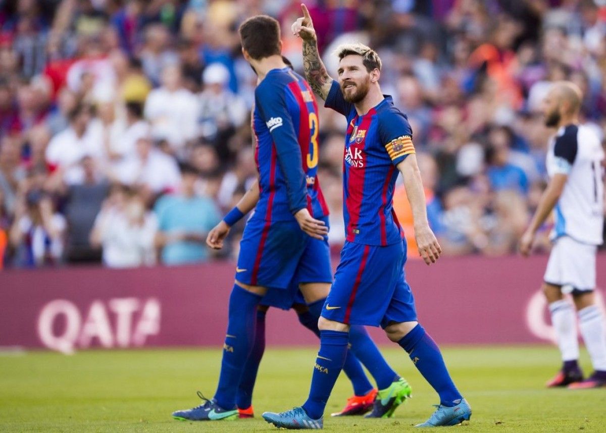 Messi, celebrant un gol