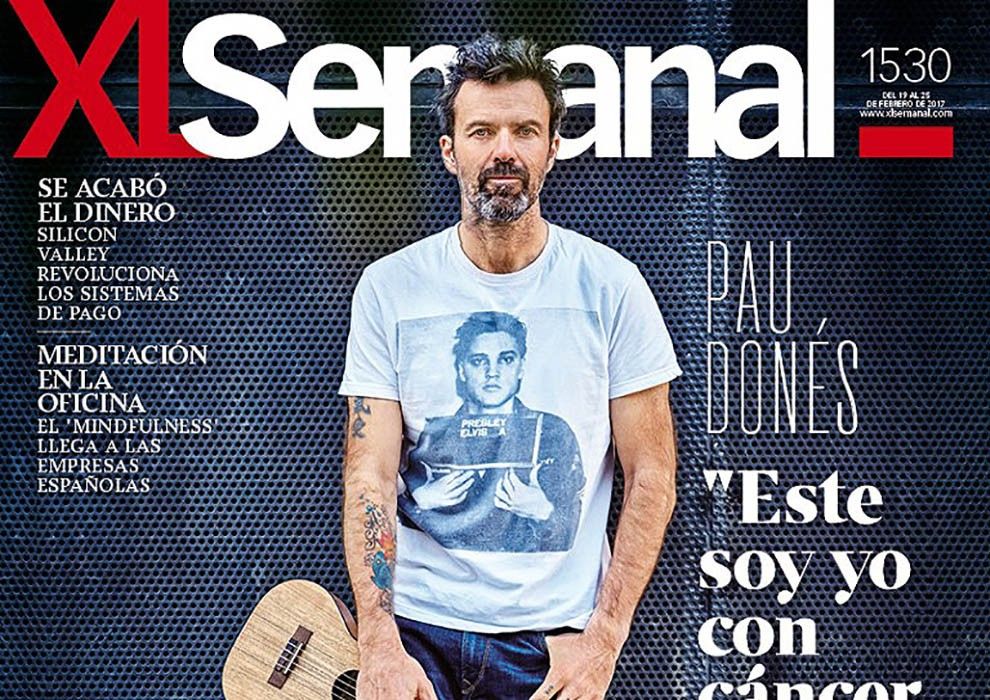 Pau Donés, a la portada de la revista «XL Semanal»
