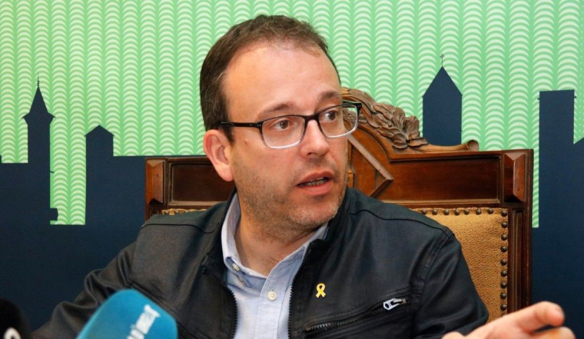Marc Solsona, alcalde de Mollerussa