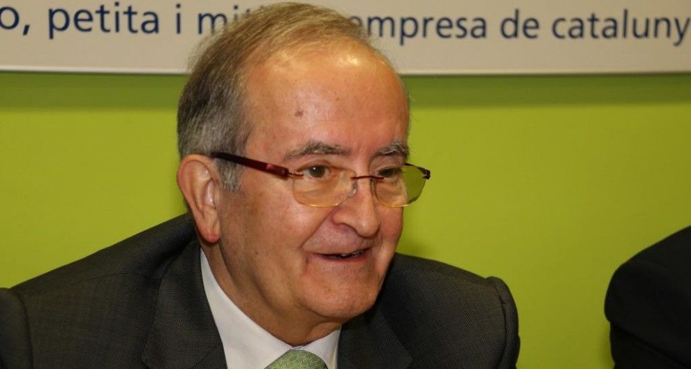Pla mig del president de Pimec, Josep González
