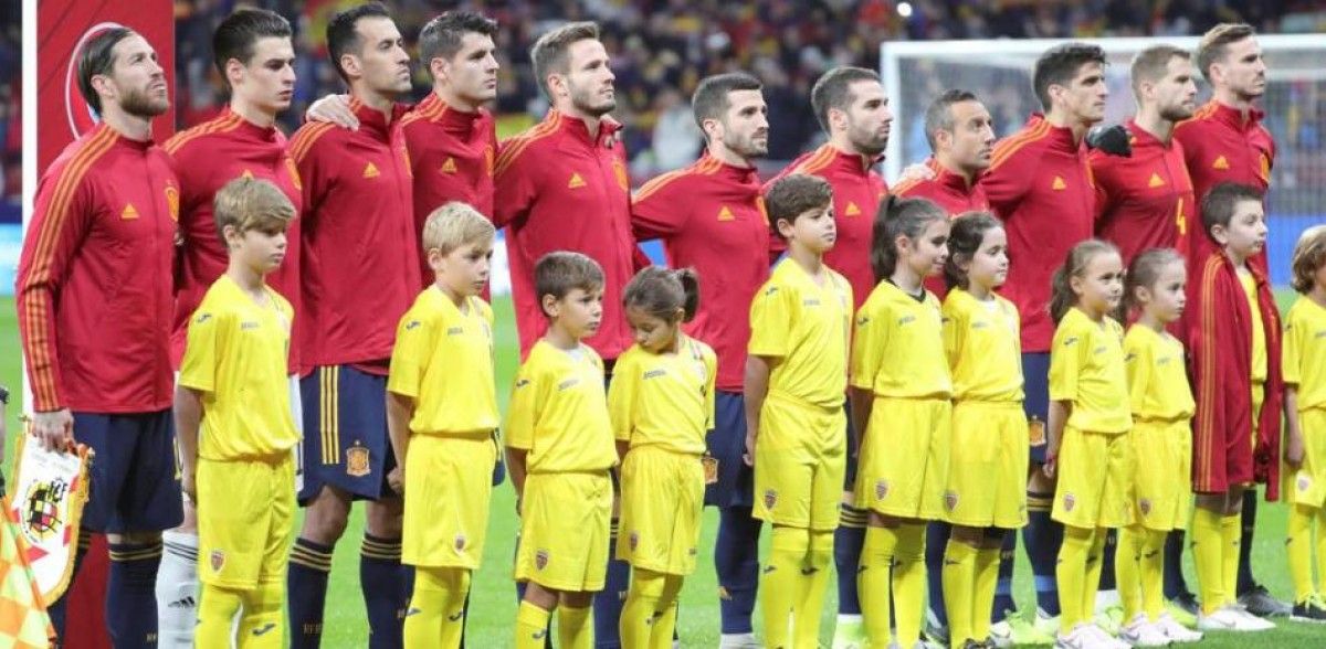 Imatge de la selecció espanyola