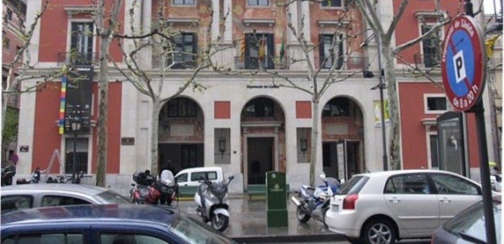 Imatge d'arxiu de l'edifici de la Diputació de Lleida