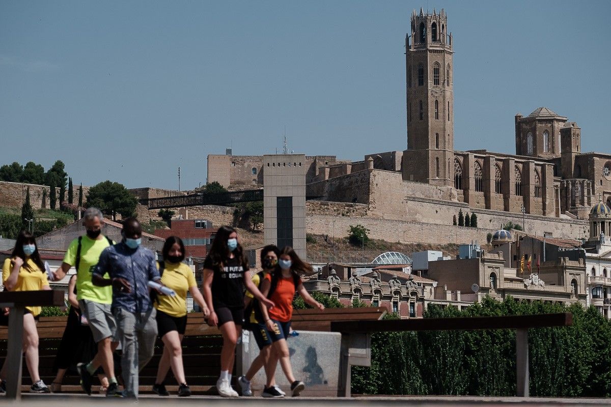 Turistes a Lleida