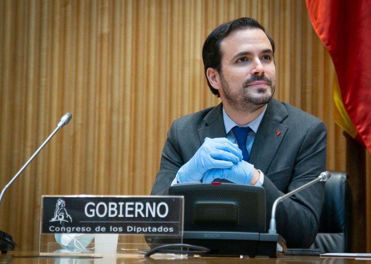 El ministre de Consum, Alberto Garzón