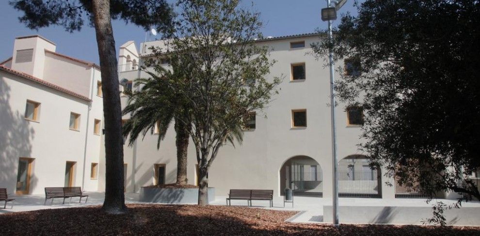 Pla general dels jardins i de l'antic convent de Santa Clara 