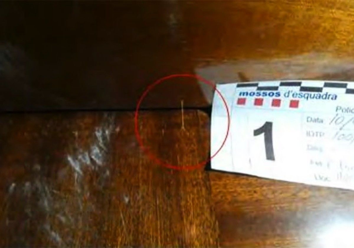 Imatge dels marcadors que els Mossos van trobar en els robatoris de Tremp i Balaguer