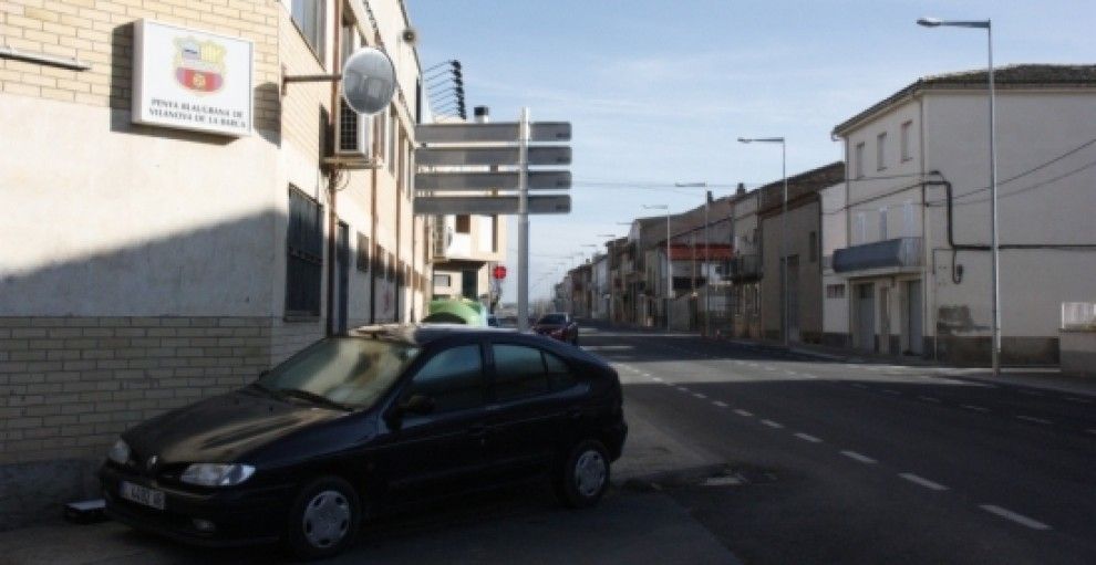 Imatge de l'exterior de la Penya Barcelonista de Vilanova