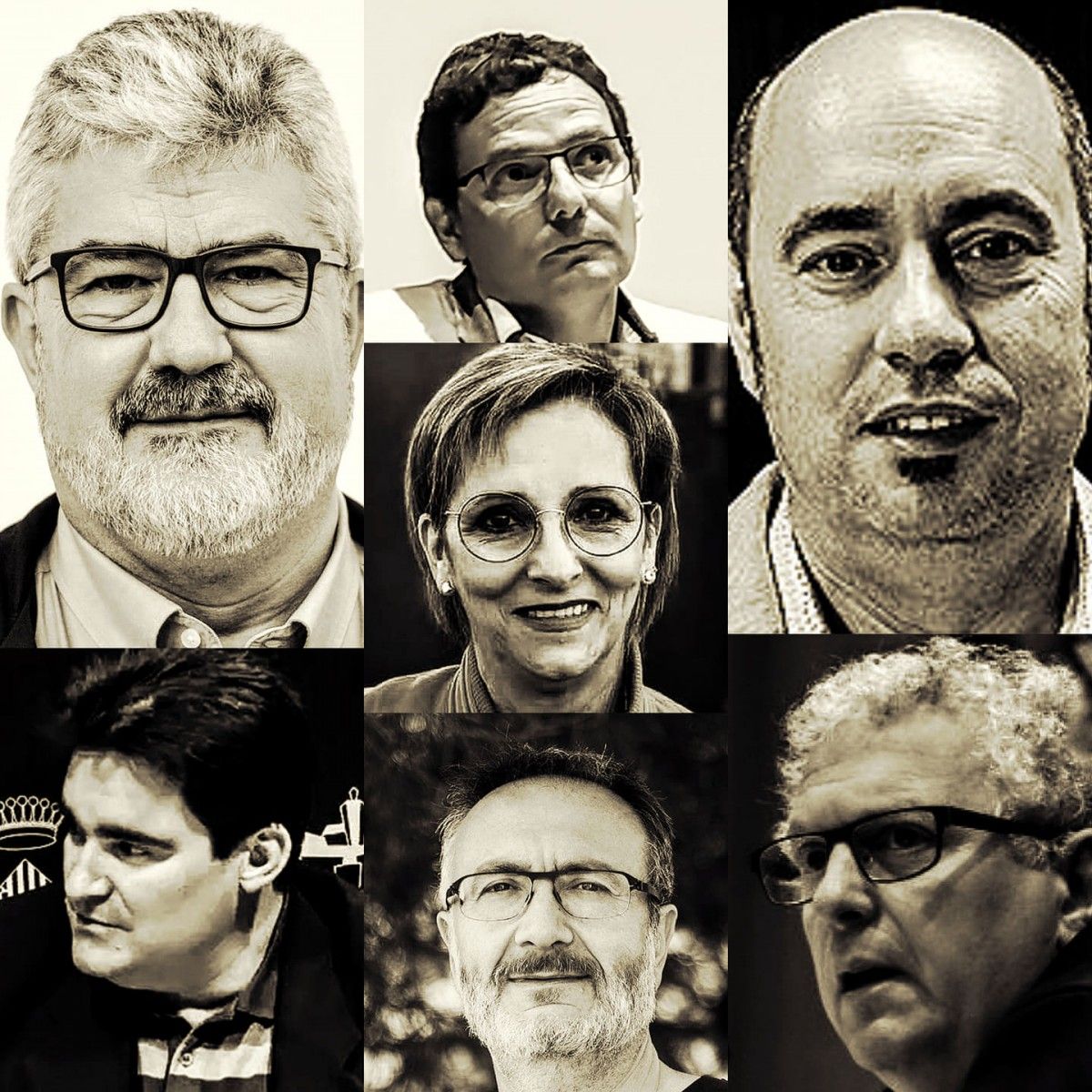 Imatge dels candidats de Balaguer