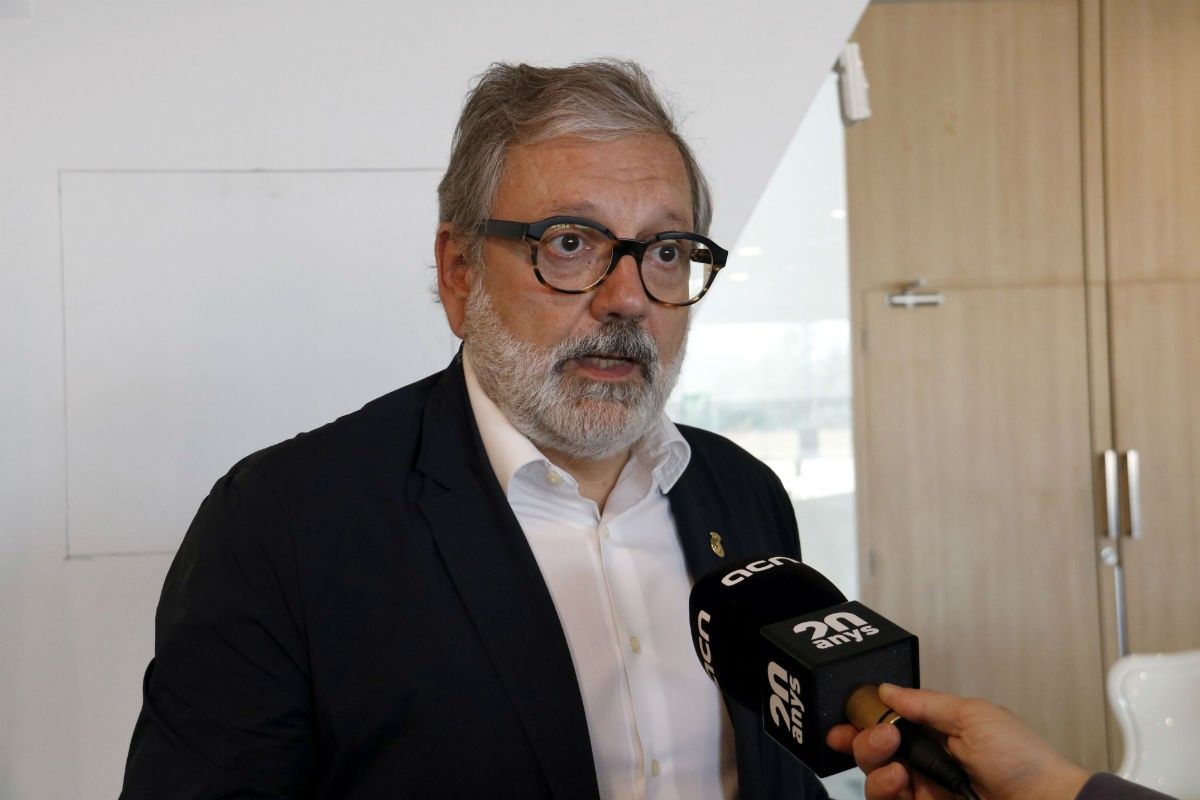L'alcalde de Lleida, i candidat del PSC, Fèlix Larrosa. 