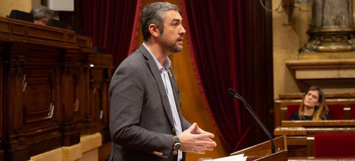 Bernat Solé, portaveu d'ERC al Parlament