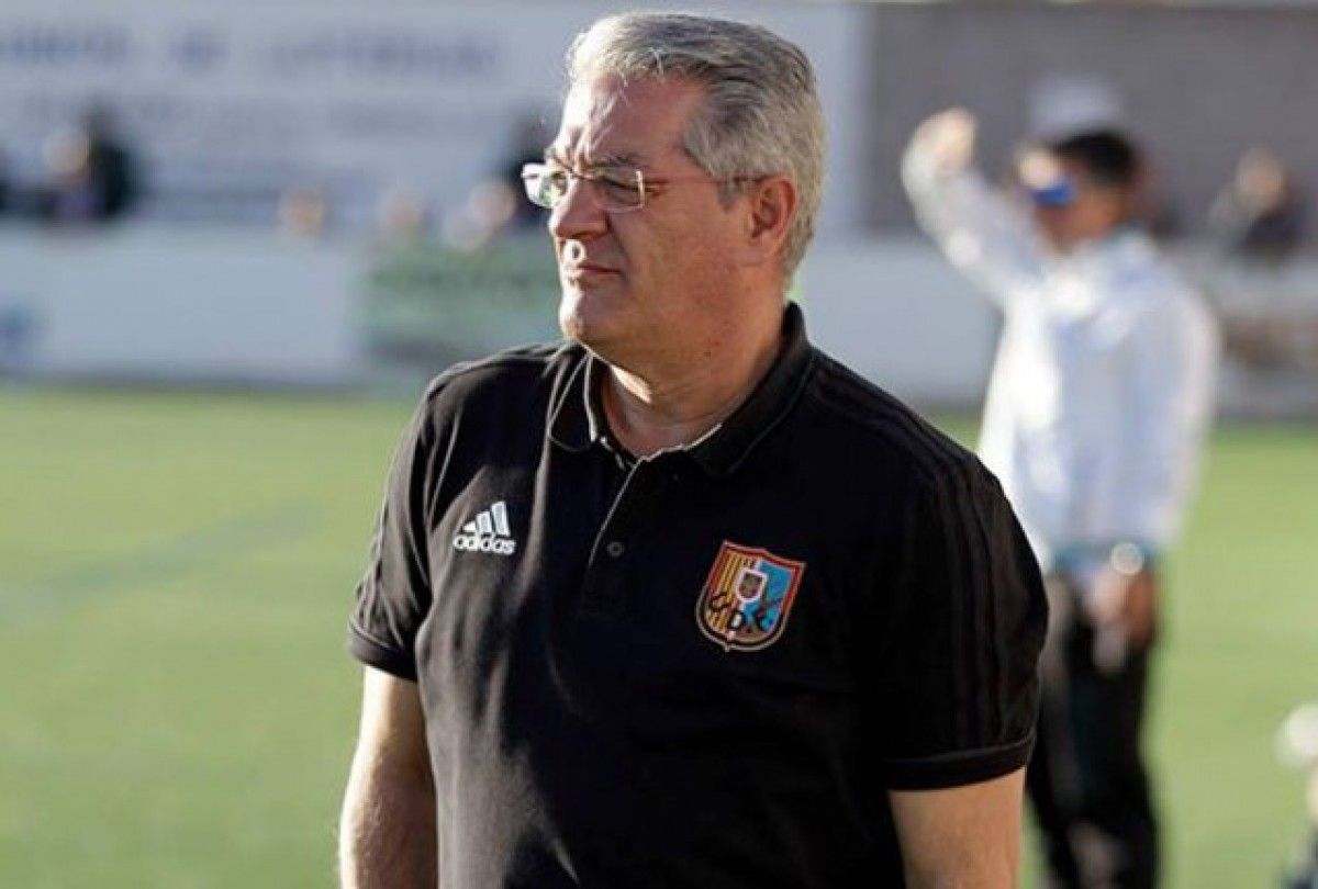 Miguel Rubio, entrenador del Fraga