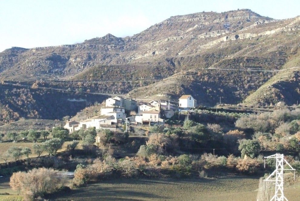 Imatge del poble de Fígols de Tremp