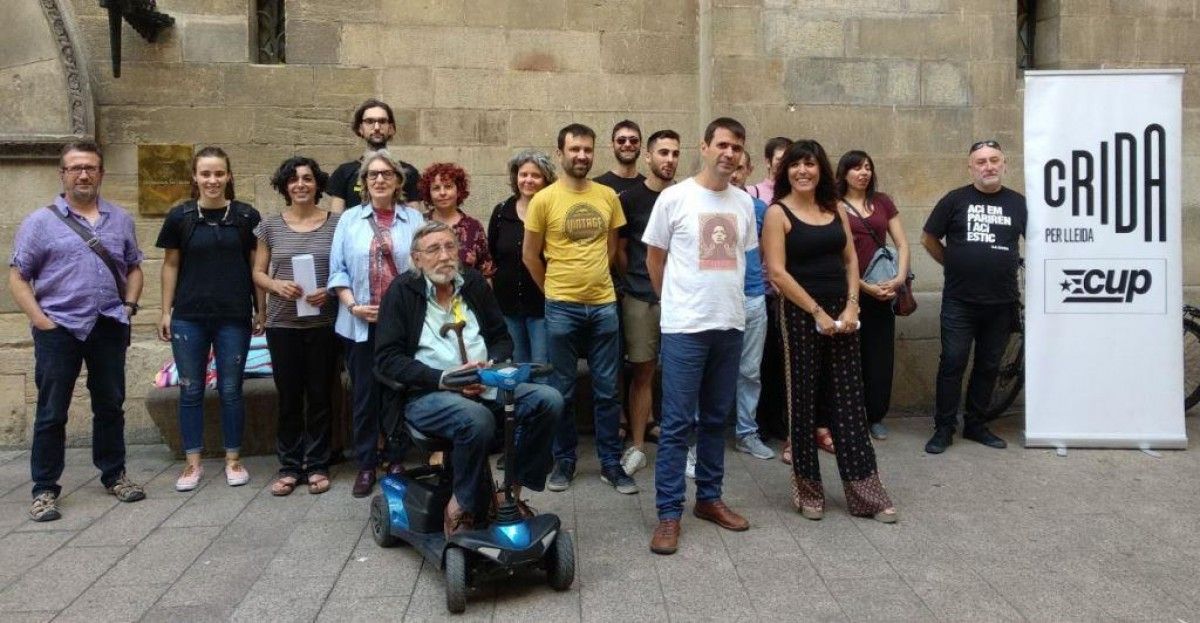 Alguns membres de la Crida per Lleida