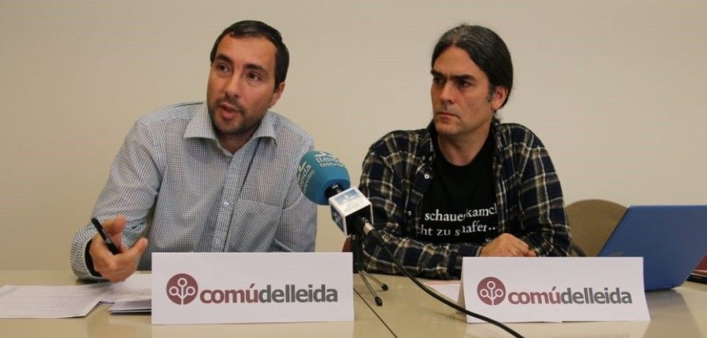 Els dos regidors del Comú de Lleida