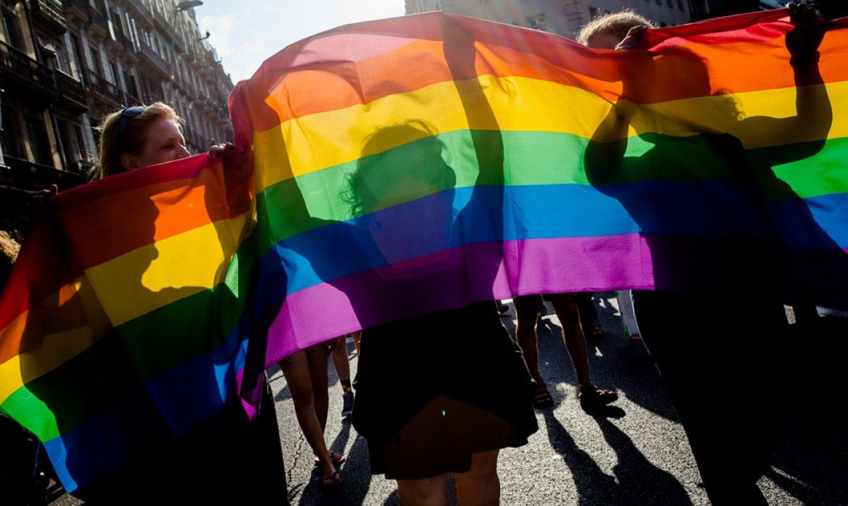 Imatge d'una bandera gai