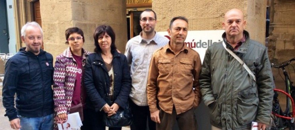 El Comú ha rebut suport dels líders polítics de Lleida
