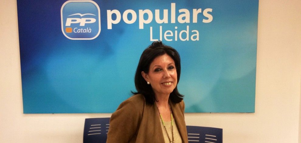 Dolors López, candidata del PP a Lleida 