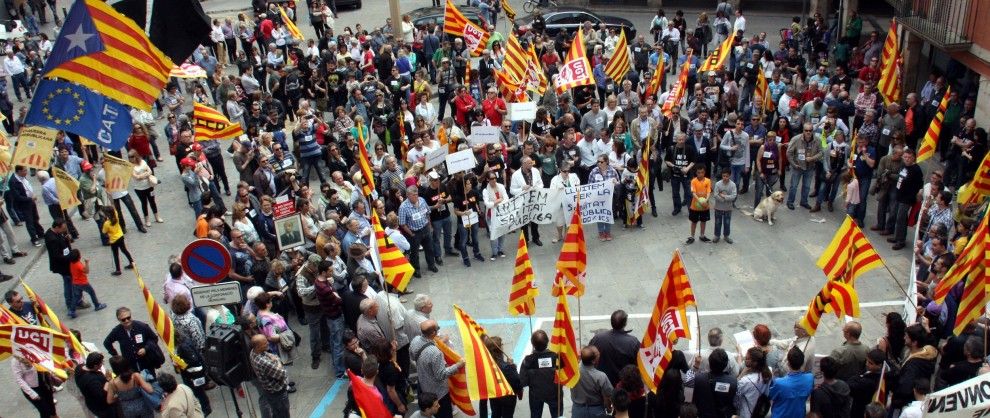 Més de mig miler persones s'han manifestat a Tàrrega