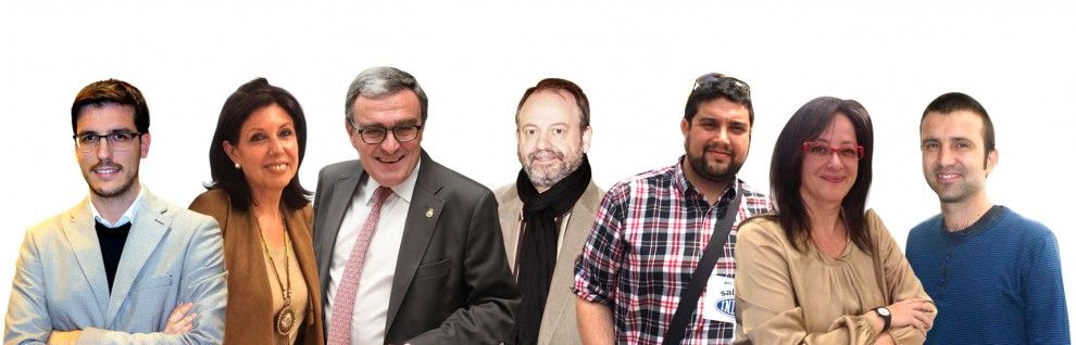 Set dels candidats que es presenten a les eleccions de Lleida