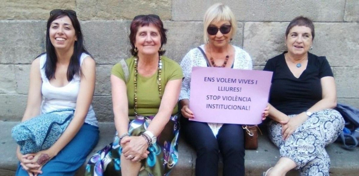 Membres del col·lectiu de Dones Lleida