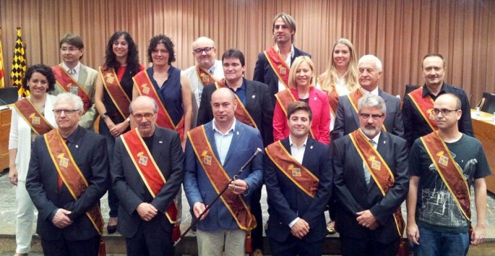Tots els regidors del nou Ajuntament de Balaguer