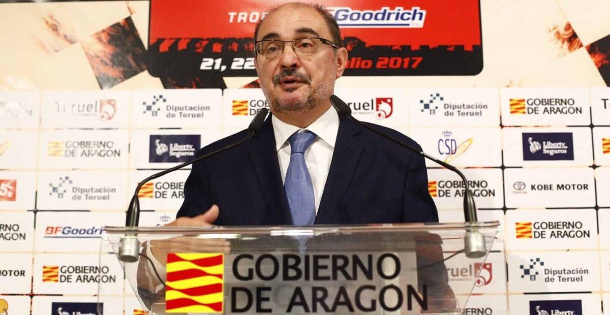 Javier Lambán, president d'Aragó