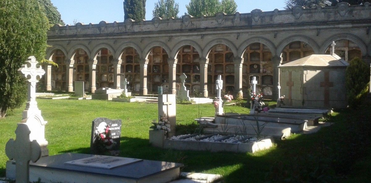 Imatge del cementiri de Santa Cecília