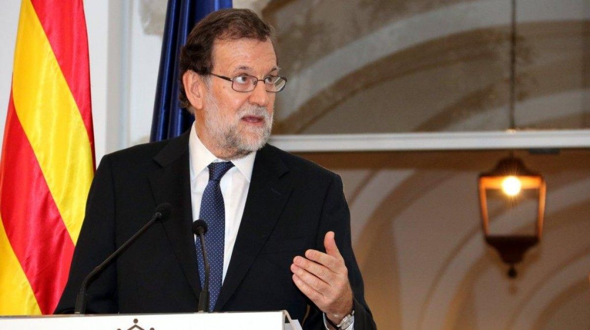 Imatge del president del govern, Mariano Rajoy