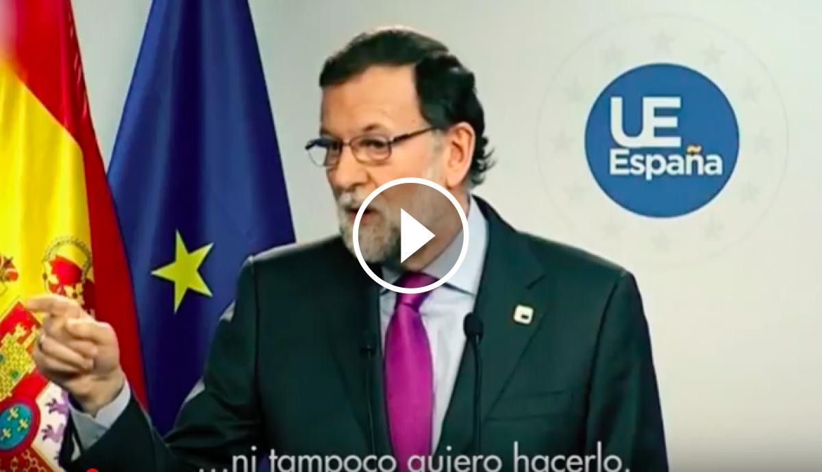 Mariano Rajoy nega la possibilitat de fer un referèndum