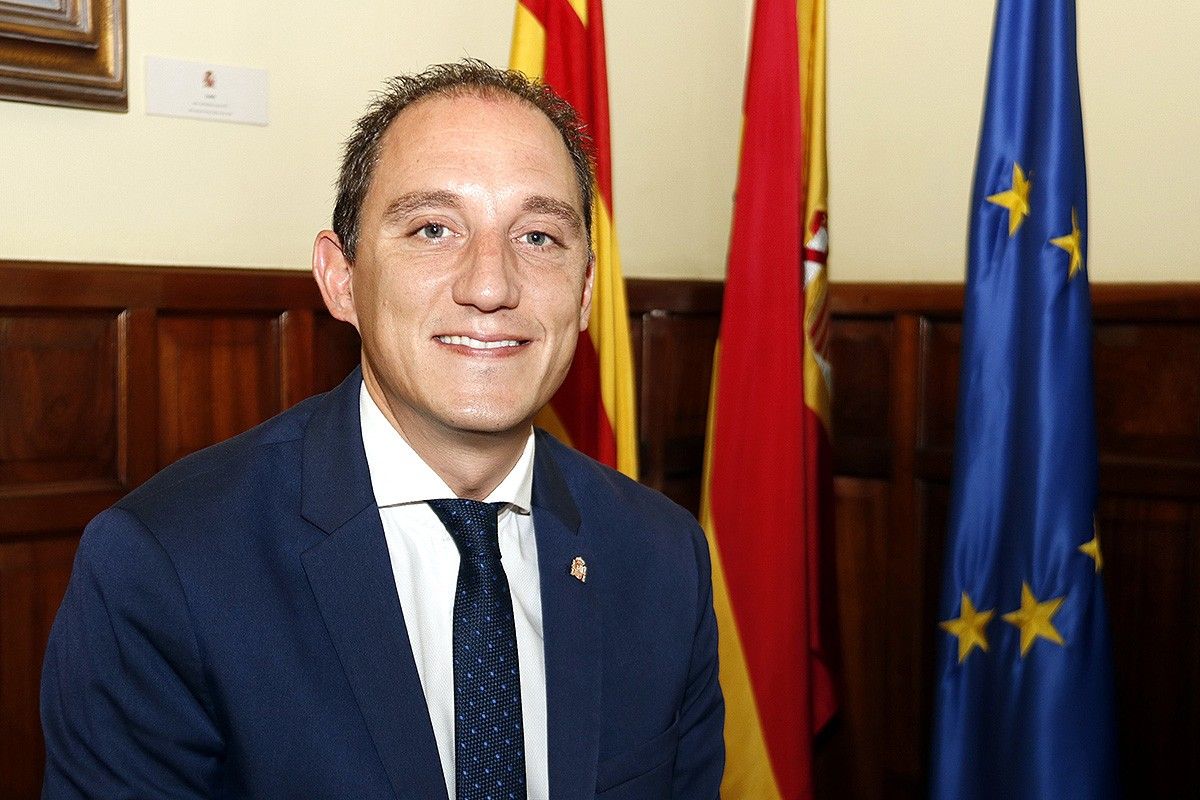 El subdelegat del govern espanyol a Lleida, José Crespín