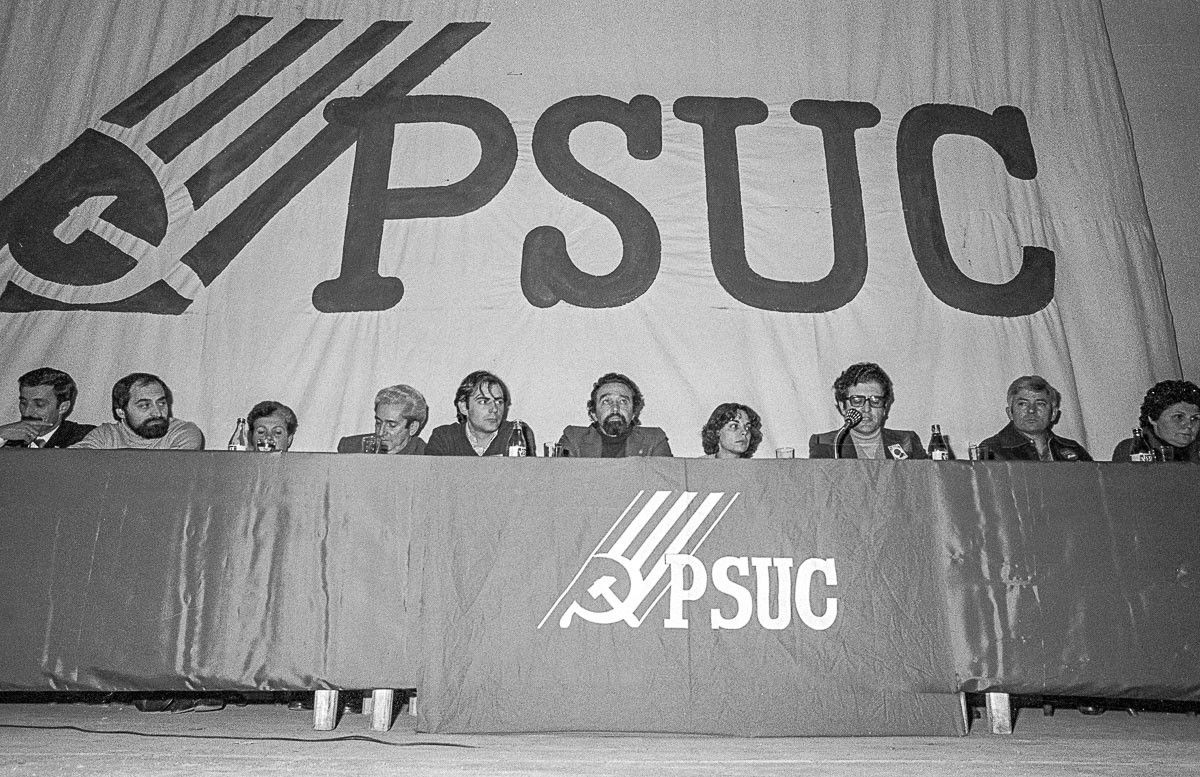 Míting del PSUC el 1980
