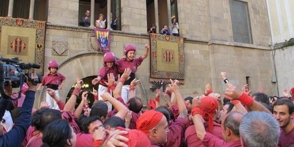 Els Castellers de Lleida seran els amfitrions a la plaça de la Paeria.