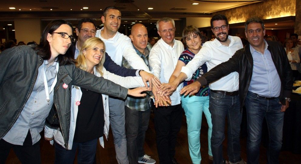 Membres de Junts pel Sí a Lleida