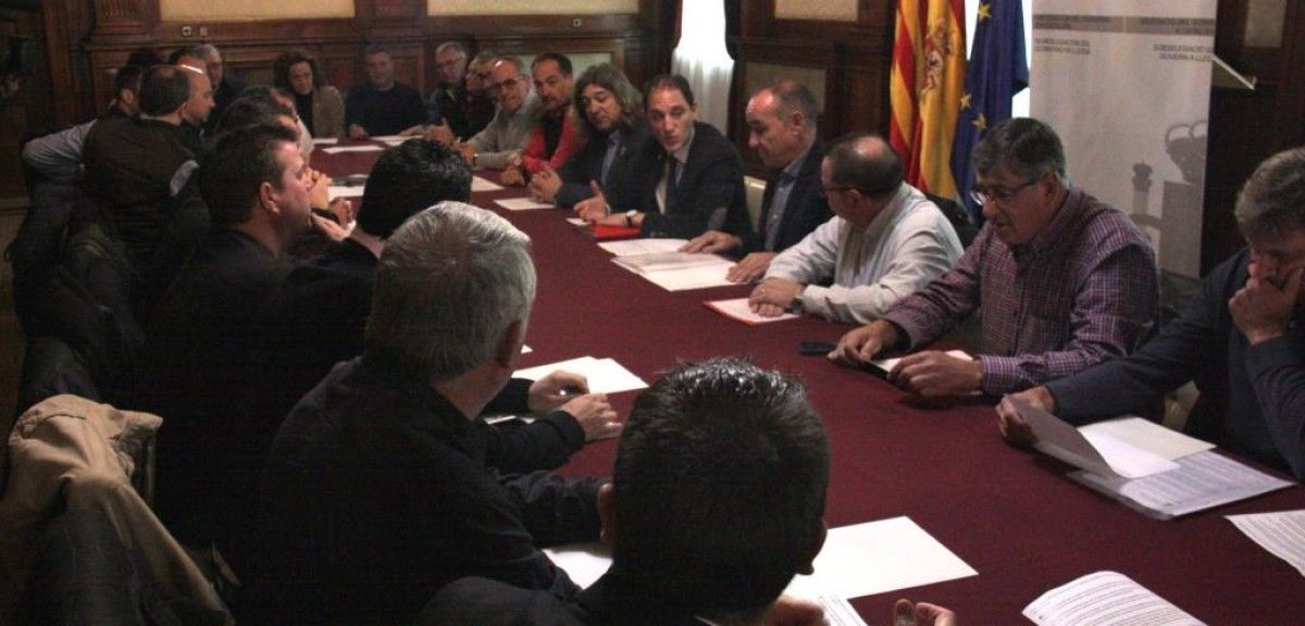 Crespín s'ha reunit amb alcaldes lleidatans 