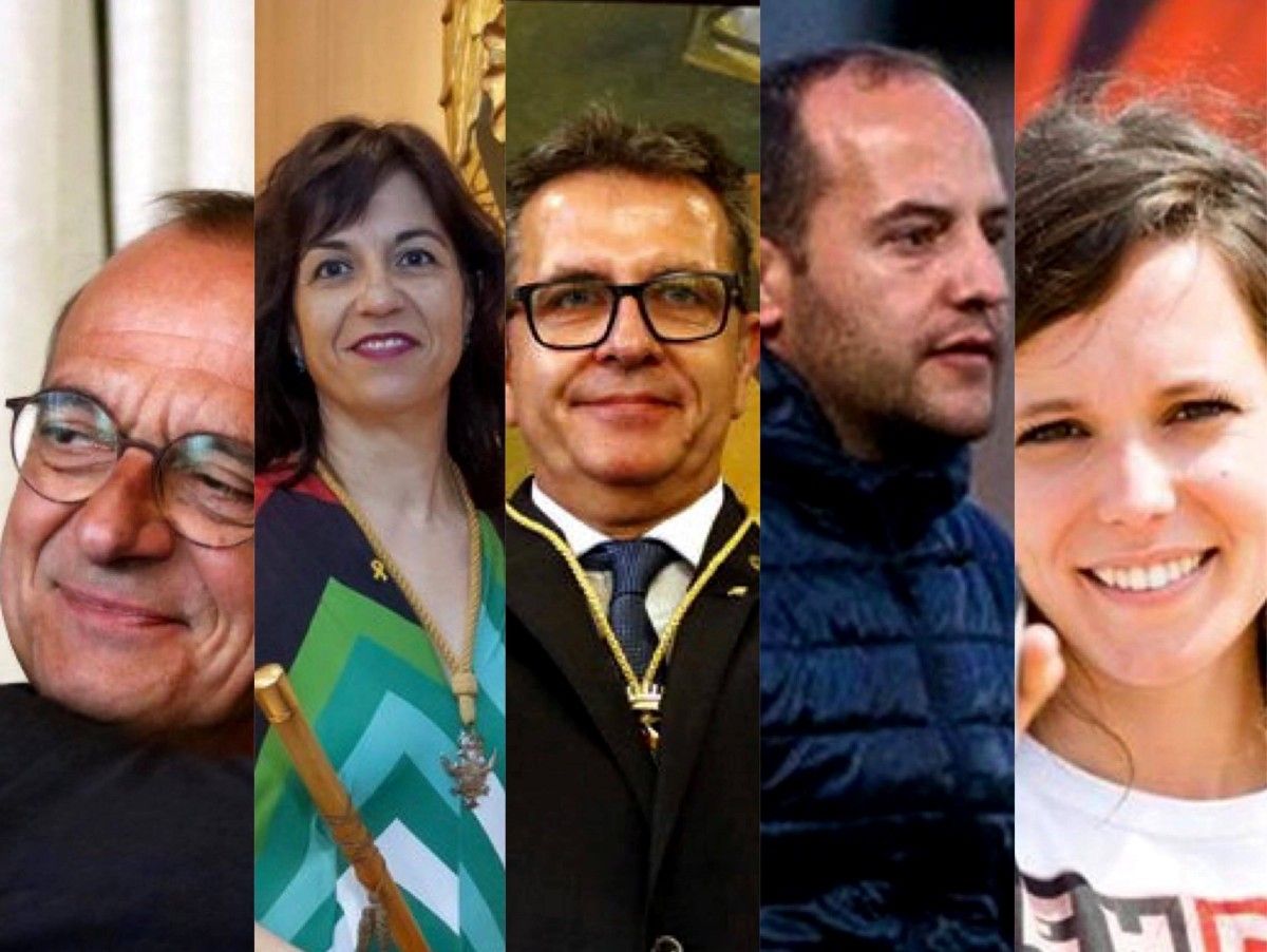 Algunes de les personalitats de Lleida del 2019