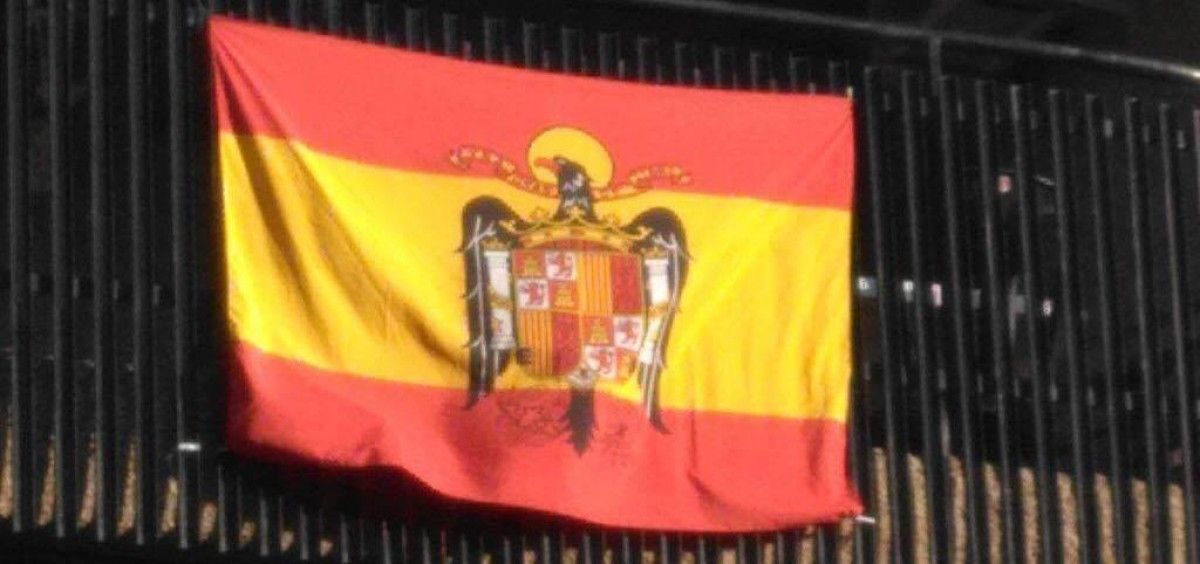 Imatge de la bandera franquista