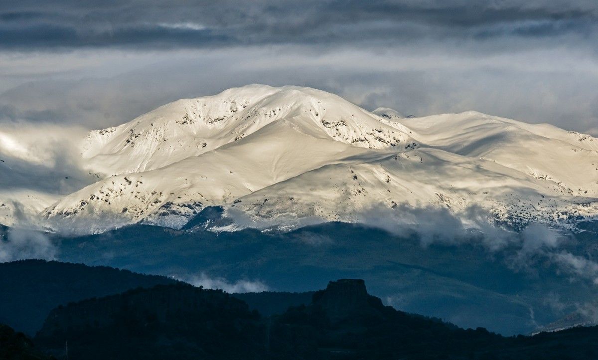 Imatge del Puigmal, un dels pics on les precipitacions seran més abundants