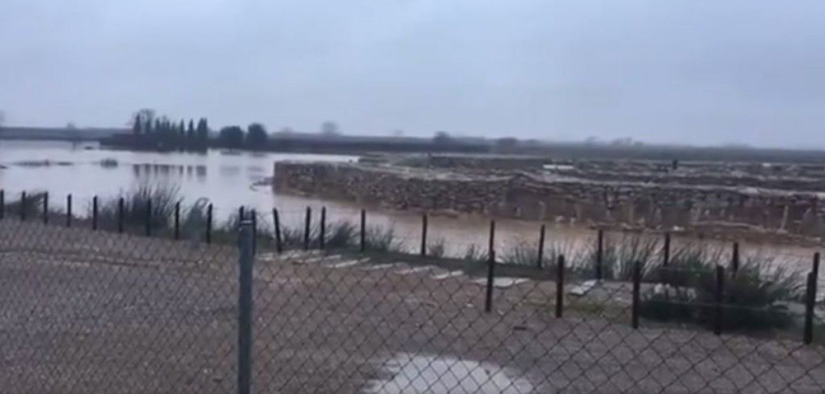 Els Vilars, inundats