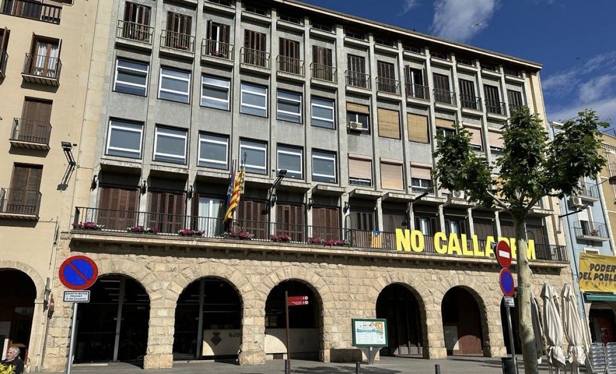 Façana de la Paeria de Balaguer
